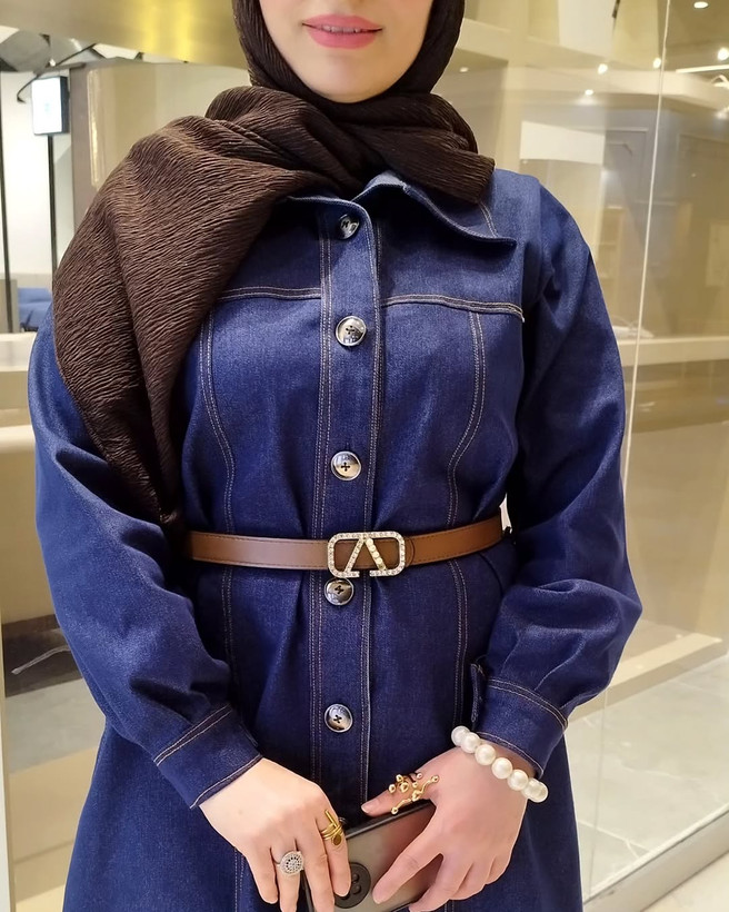 مانتو زنانه جنس لی ترک شسته شده