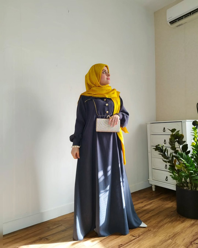 عبای زنانه مدل «ارباب» جنس ملانژ کره ای کیفیت بینظیر