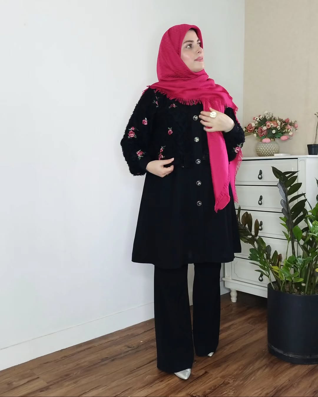 مانتو زنانه مدل رز