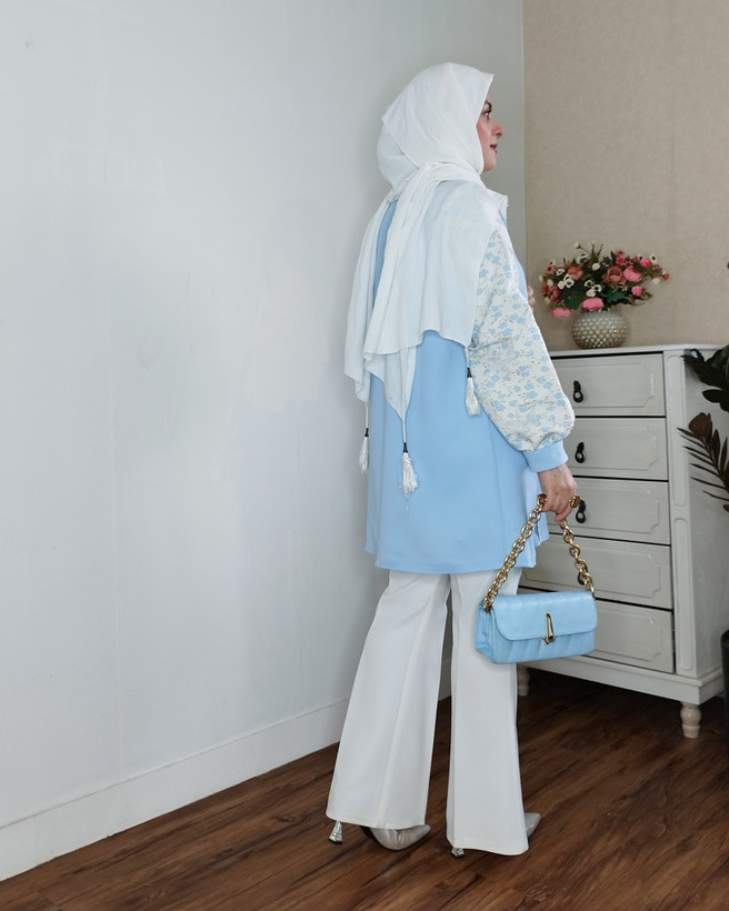 مانتو زنانه مدل ژاکارد پروانه